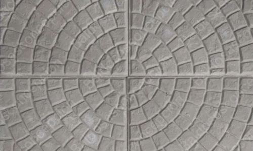 Baldosa Circulo Gris